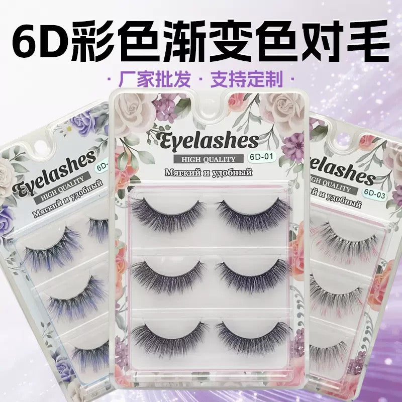 6D Colored Eyelash