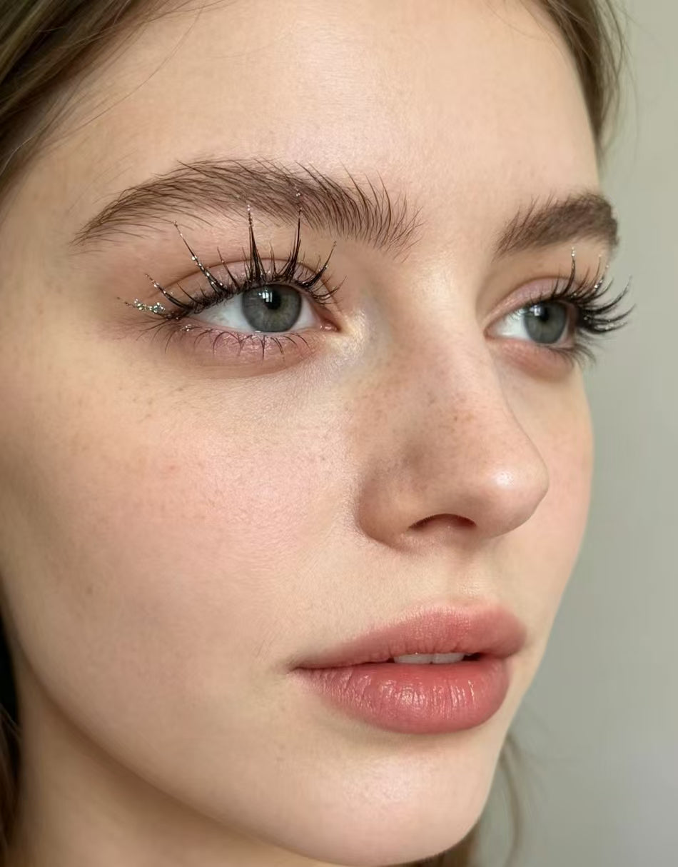 Glitter False Eyelashes 5 Pairs | Honey Sweetheart Collection