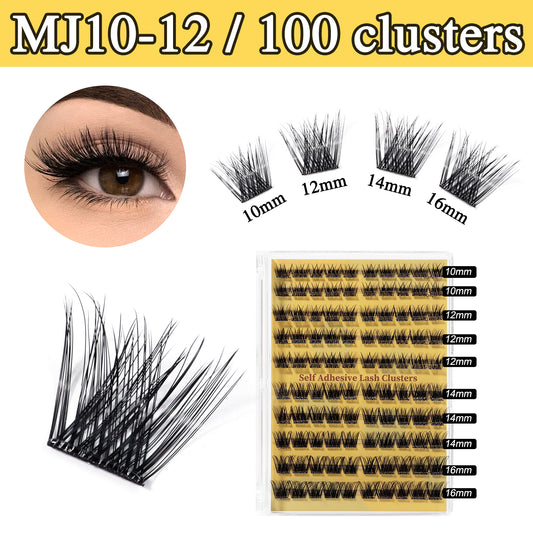 Natural/Volume/Wispy Individual Lashes | 100-120 Clusters