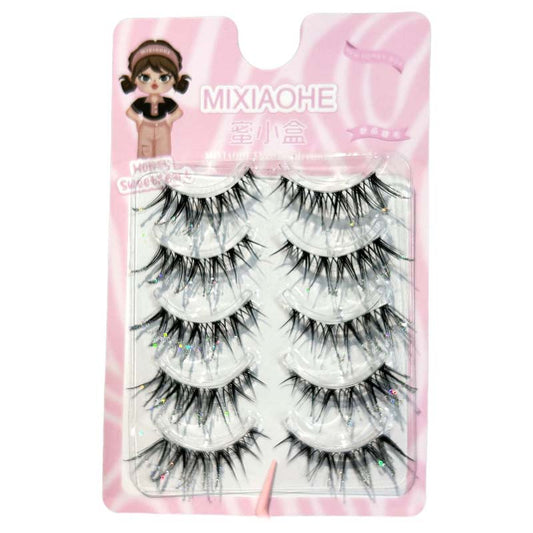 Glitter False Eyelashes 5 Pairs | Barbie Collection
