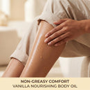 OceAura Vanilla Moisturizing Body Oil with Long Lasting Fragrance