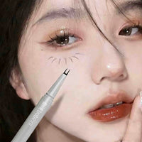 Double-Claw Waterproof Liquid Lower Eyelash Eyeliner Pen
