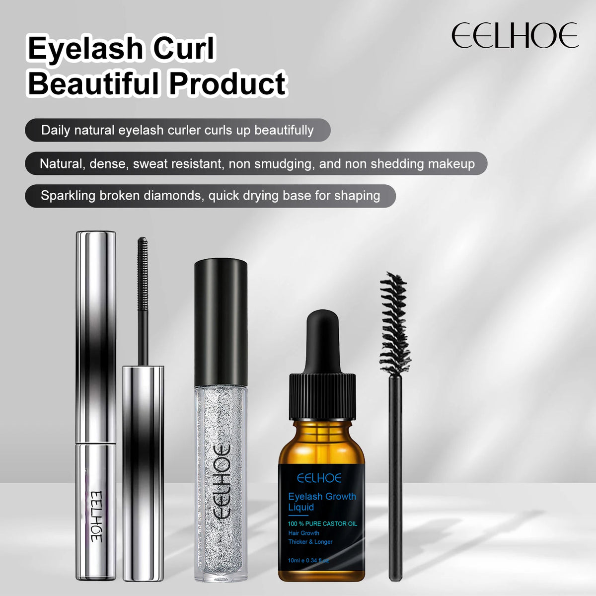 Oil Eyelash and Eyebrow Growth Serum