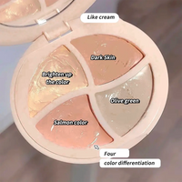 Four-Color Moisturizing Concealer and Contouring Palette