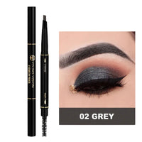 4-Piece Face Makeup Set with Foundation, Eyebrow Pencil, Lipstick, and Powder