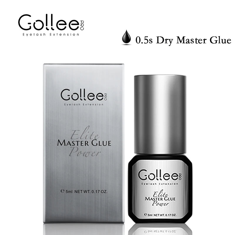 Gollee 0.5s Fast Dry Eyelash Extension Glue 6-8 Weeks Long Lasting Adhesive