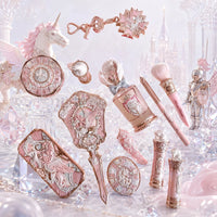 Knight Unicorn Makeup Set with Eyeshadow, Blush, Lipstick and Loose Powder