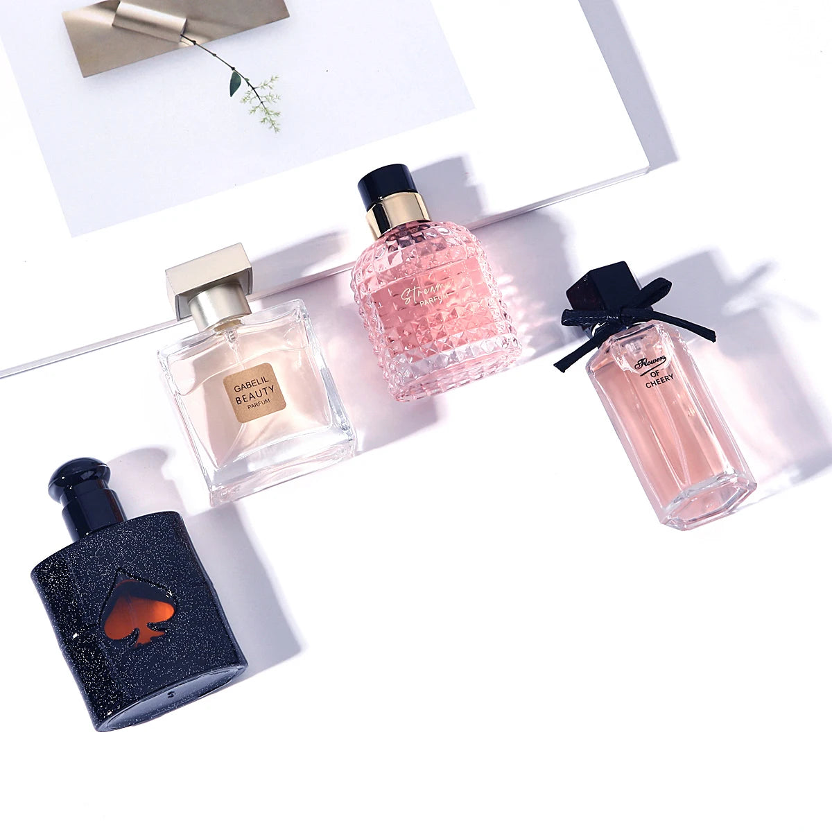 FloralVerse 4-in-1 Floral Fragrance Perfume Gift Box