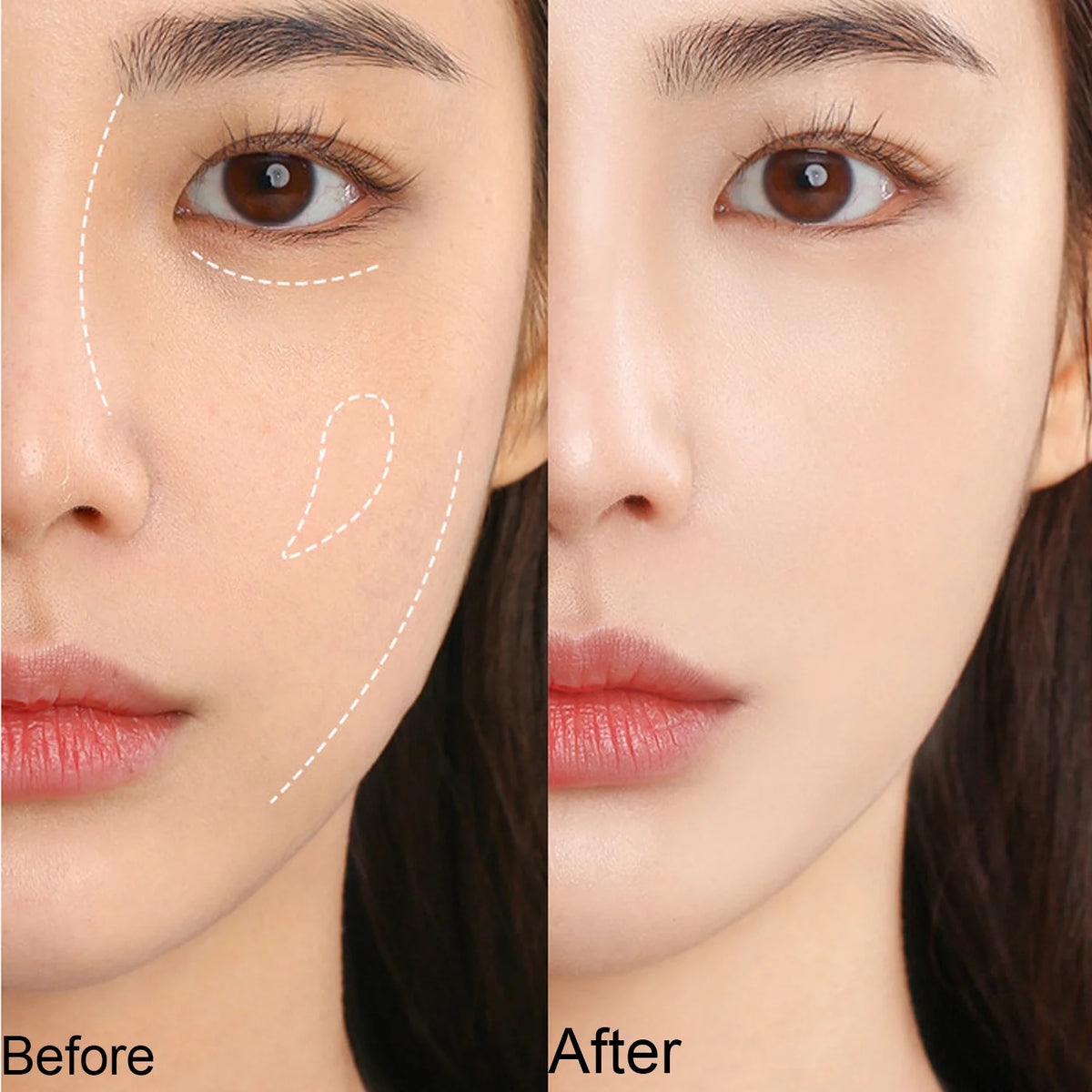Four-Color Moisturizing Concealer and Contouring Palette