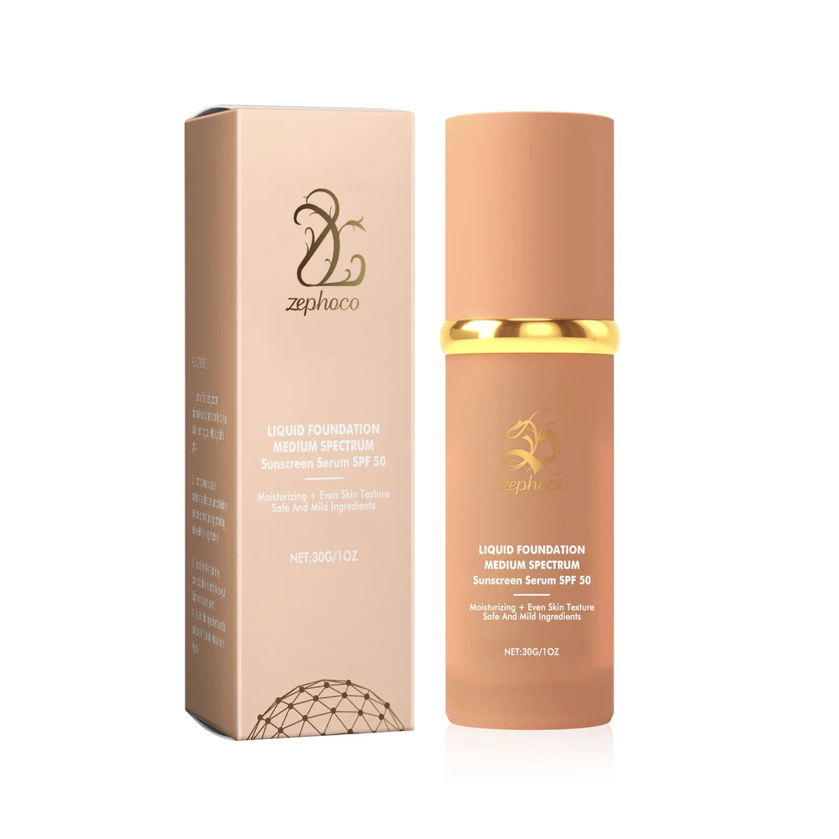 Magic Color Changing Liquid Foundation SPF 50+ Full Coverage Concealer