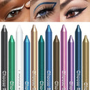 12-Color Glitter & Shimmer Eyeliner Stick Set - Blue Tones