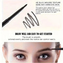 3-Piece Waterproof Long-Lasting Black Eyeliner Pencil Set