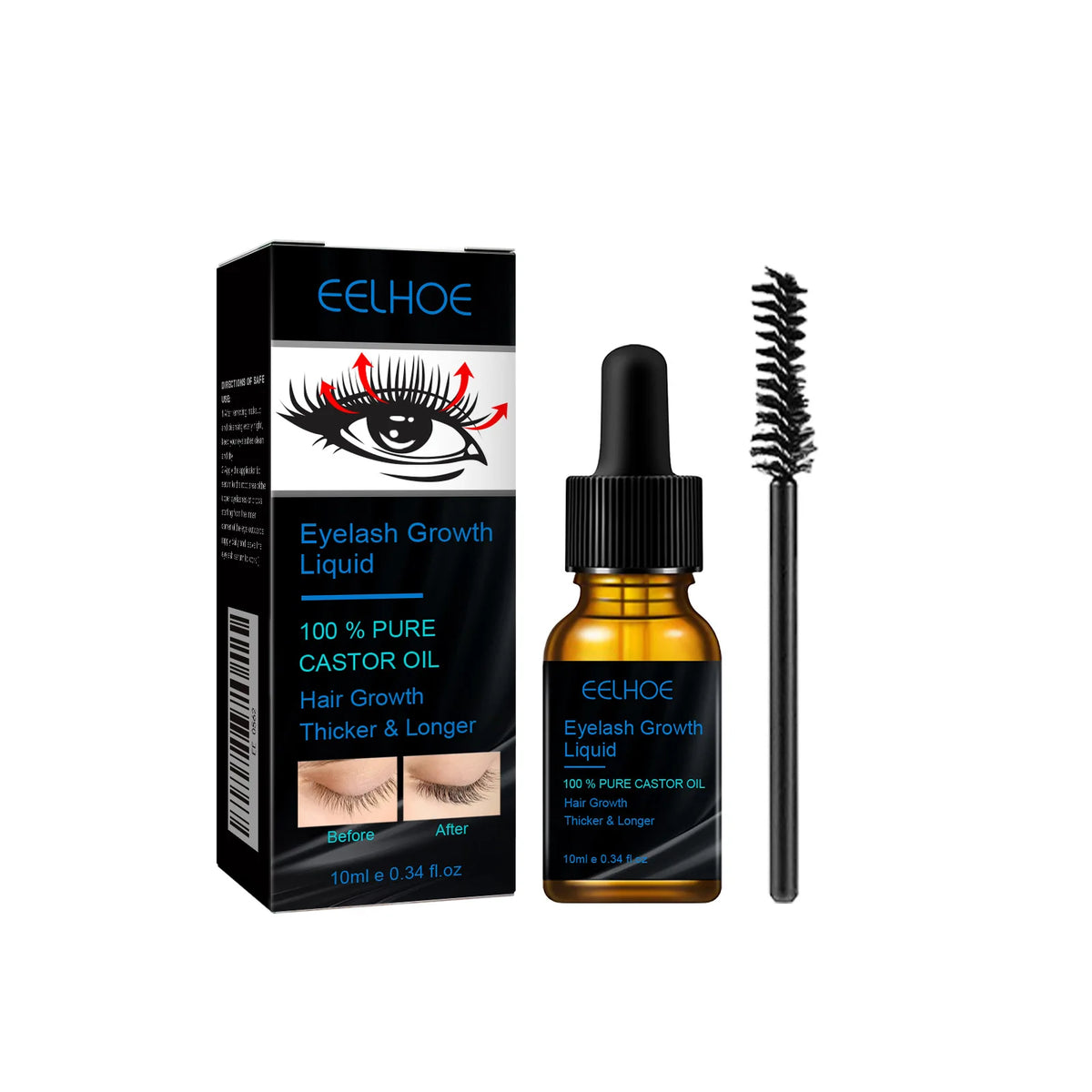 Oil Eyelash and Eyebrow Growth Serum