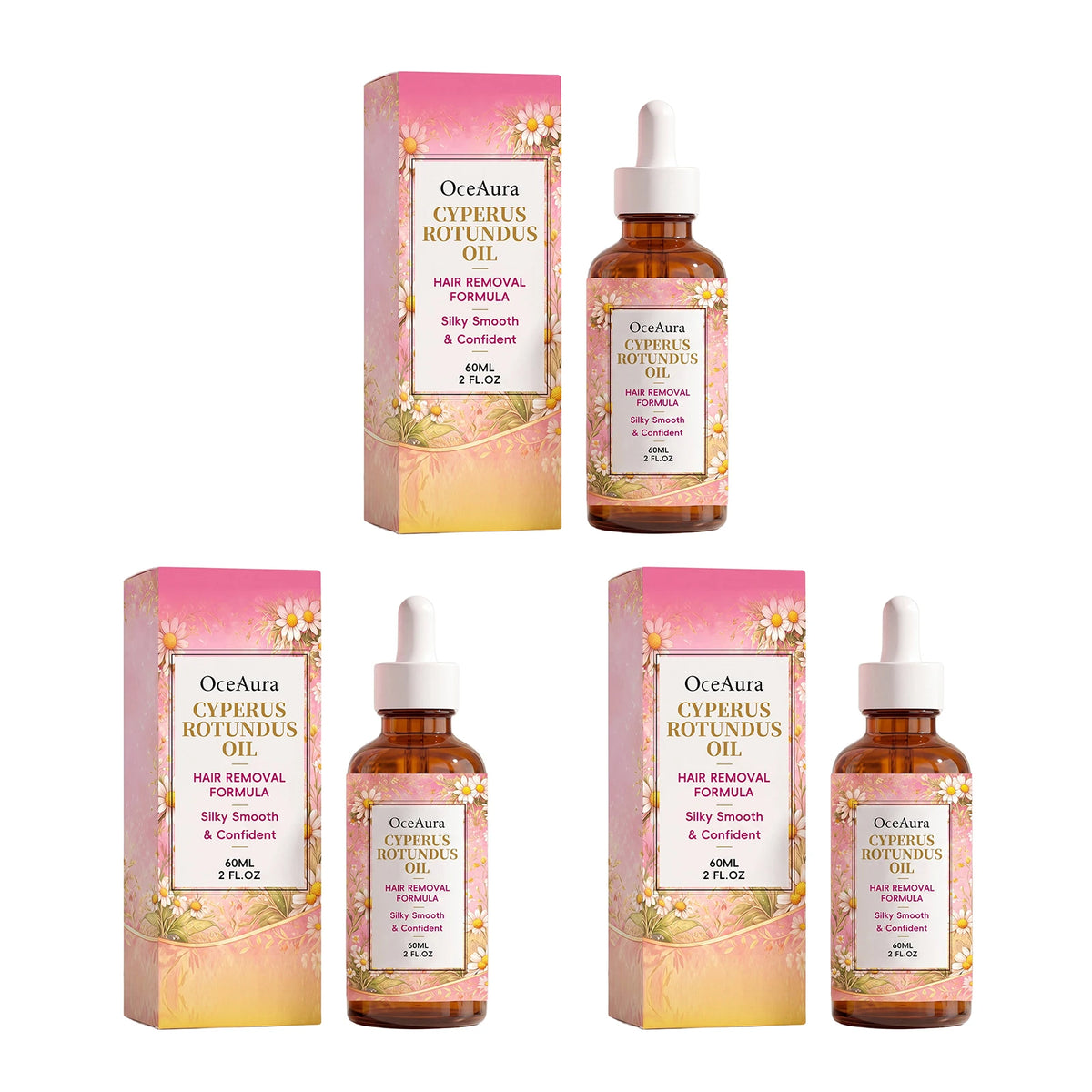 Oceaura Rotundus Hair Removal Care Essential Oil