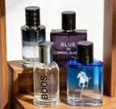 4-Piece Men's Pheromone Cologne Gift Set, Vanilla Scented (4 x 30ml)