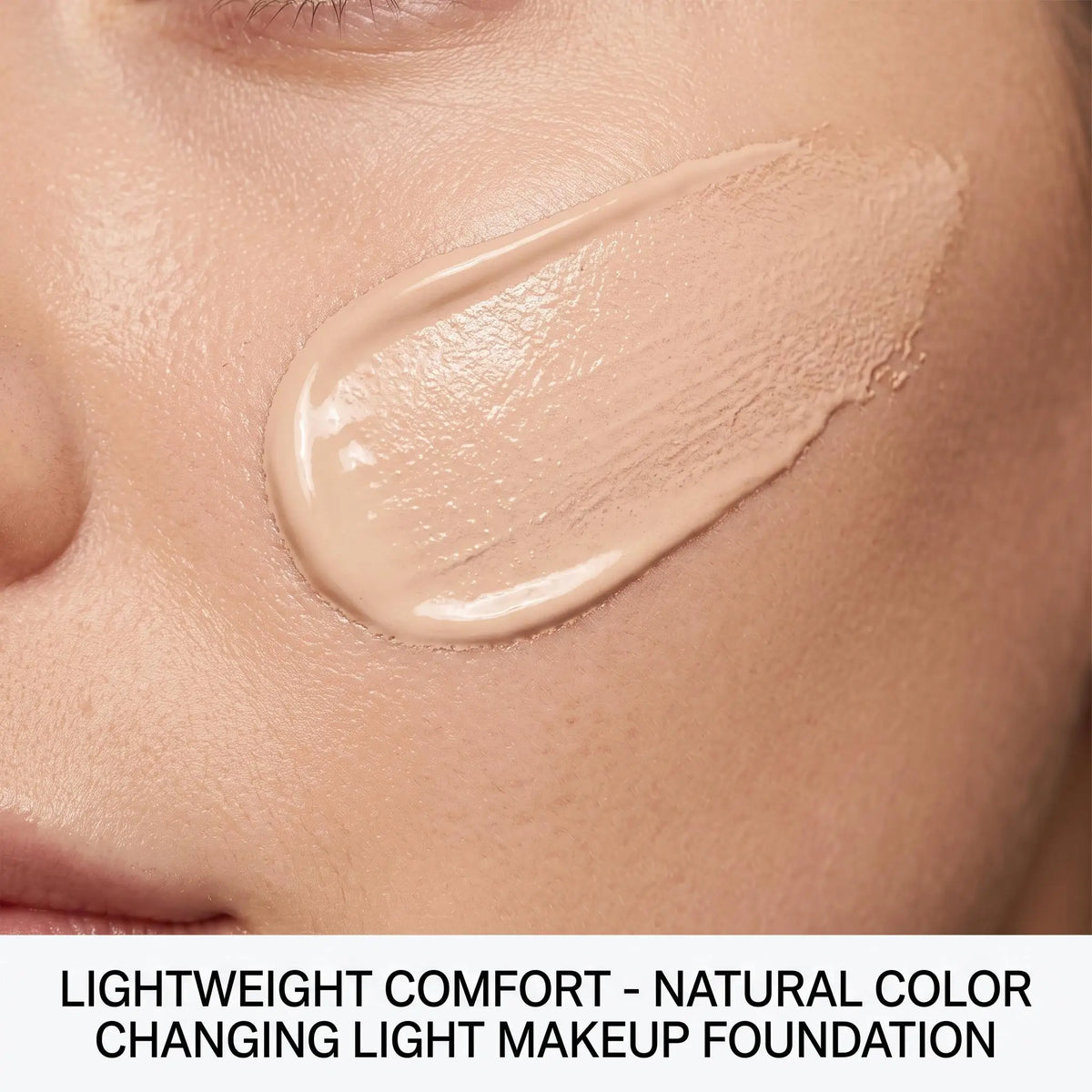Color Changing Waterproof Foundation for Fair to Medium Skin Tones