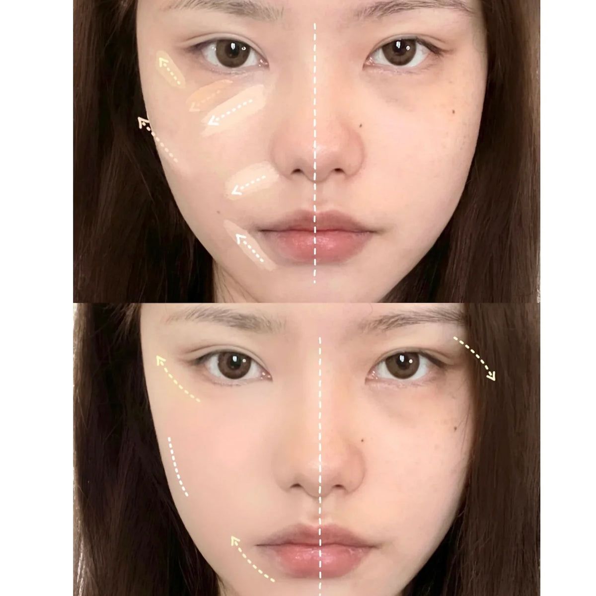 Four-Color Moisturizing Concealer and Contouring Palette