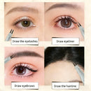Double-Claw Waterproof Liquid Lower Eyelash Eyeliner Pen