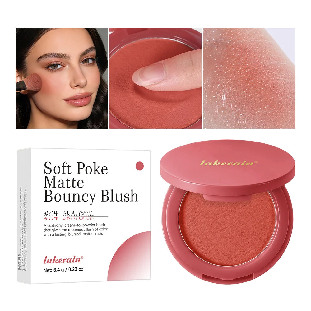 Cream-to-Powder Blush with Brush