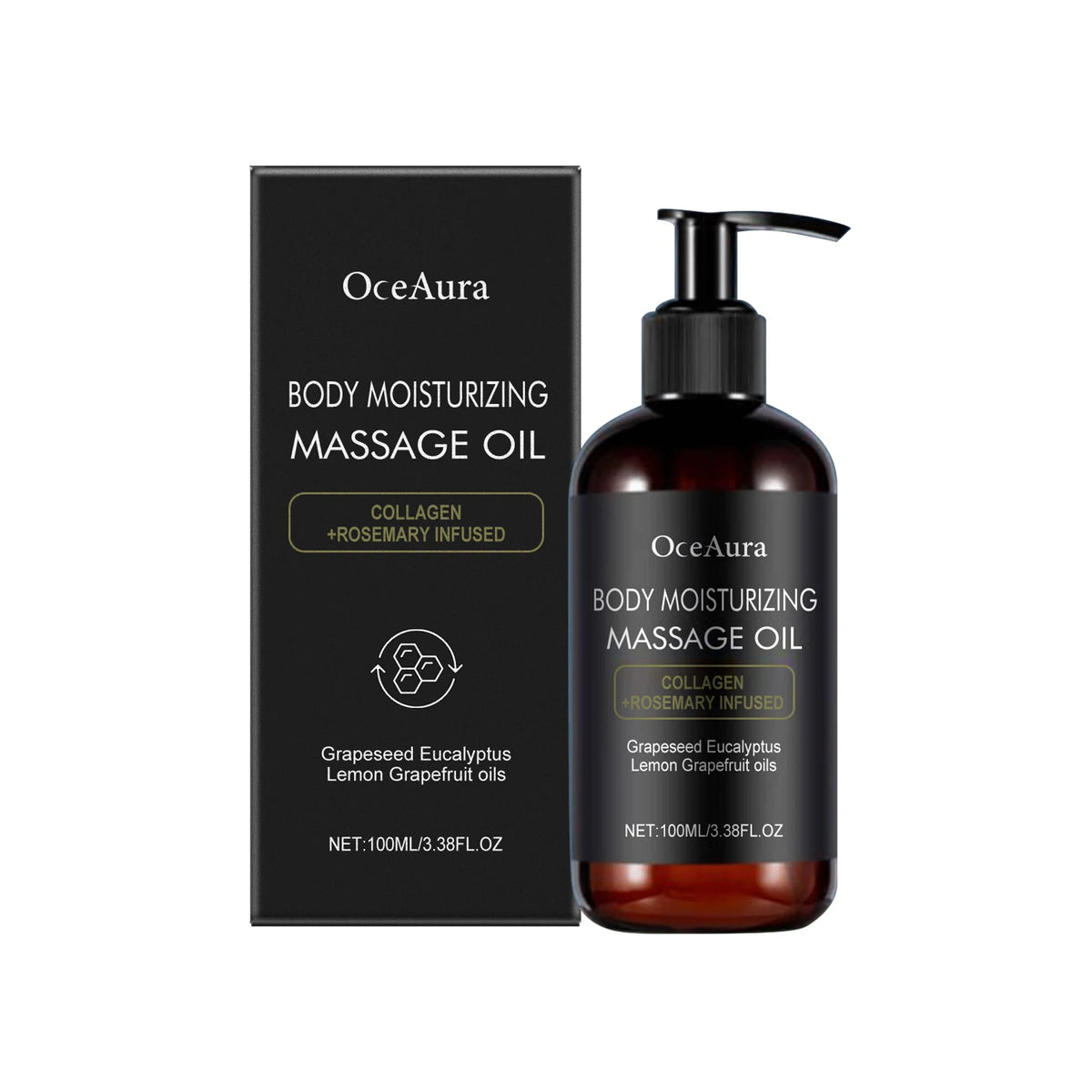 100ml Lightweight Moisturizing Body Massage Oil