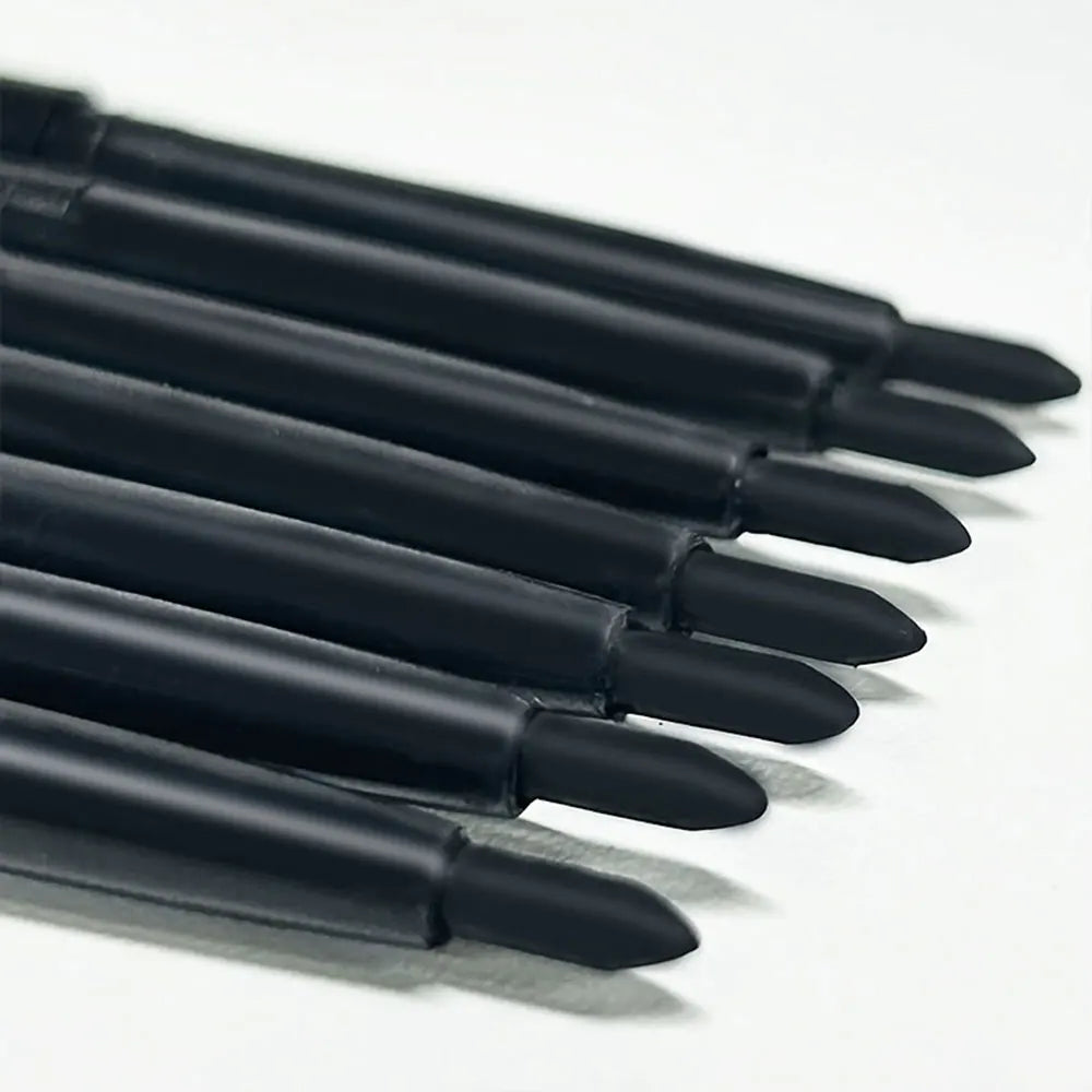 3-Piece Waterproof Long-Lasting Black Eyeliner Pencil Set