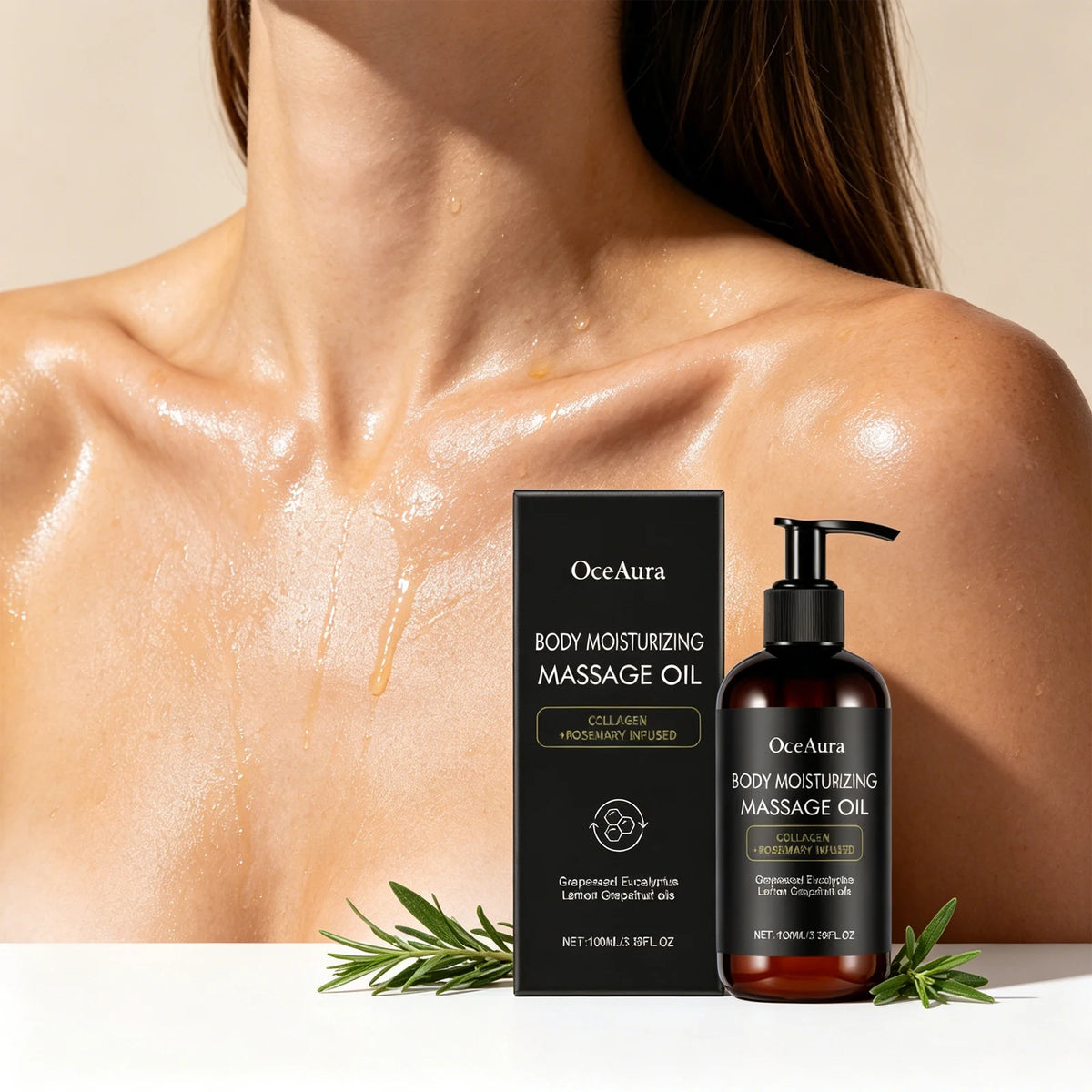 100ml Lightweight Moisturizing Body Massage Oil