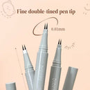 Double-Claw Waterproof Liquid Lower Eyelash Eyeliner Pen