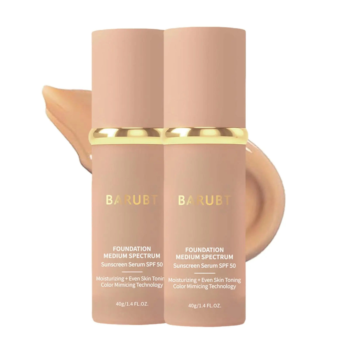 4-in-1 Color Changing Foundation SPF 50 Moisturizing Concealer Base