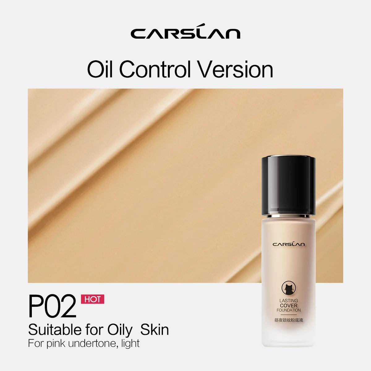 Long-lasting Moisture Matte Full Coverage Liquid Foundation