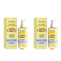 OceAura Vanilla Moisturizing Body Oil with Long Lasting Fragrance
