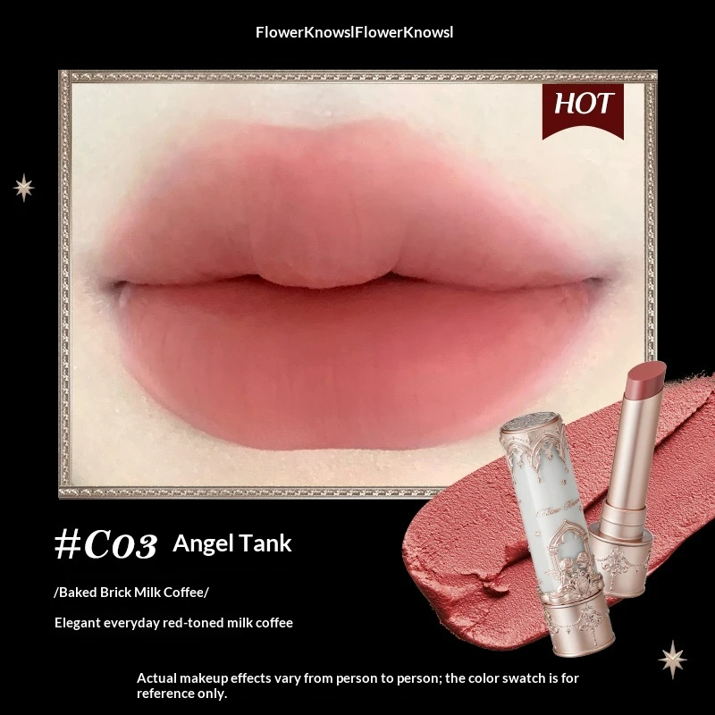Flower Knows Little Angel Collection Velvet Matte Lipstick