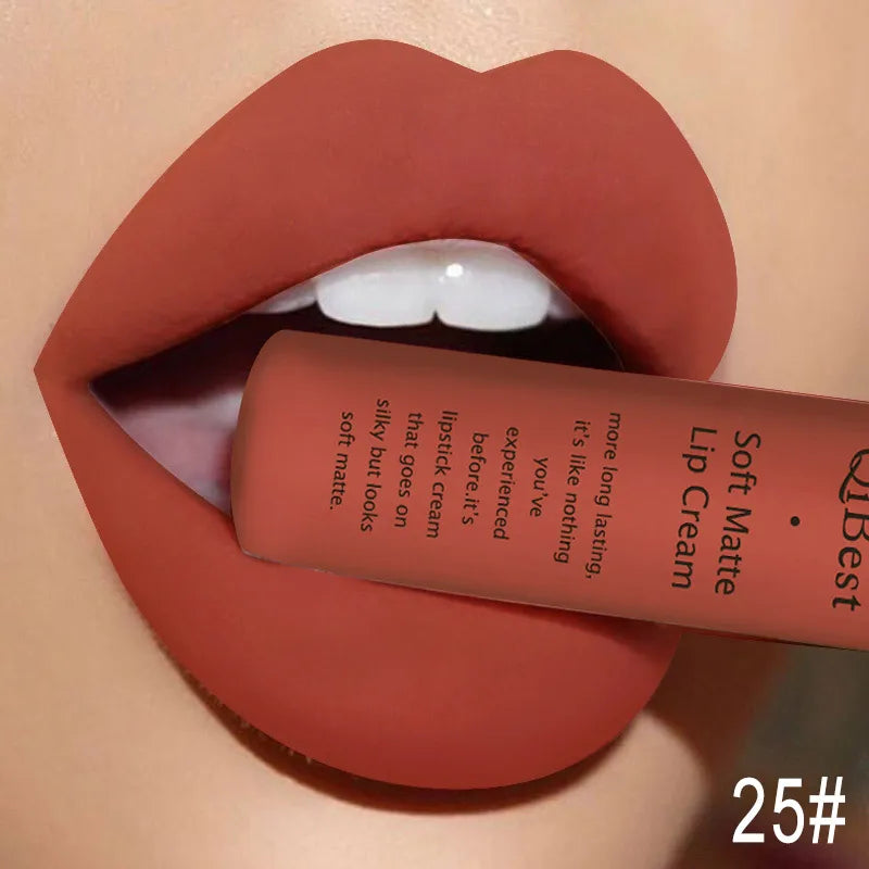 30 Colors Matte Liquid Lipstick Waterproof Long-lasting Lip Tint