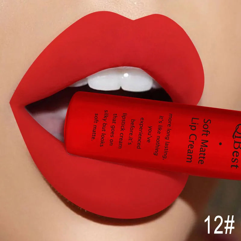 30 Colors Matte Liquid Lipstick Waterproof Long-lasting Lip Tint