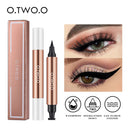 Double-ended Waterproof Eyeliner Stamp Pen