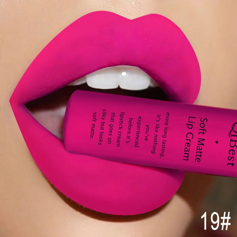 30 Colors Matte Liquid Lipstick Waterproof Long-lasting Lip Tint