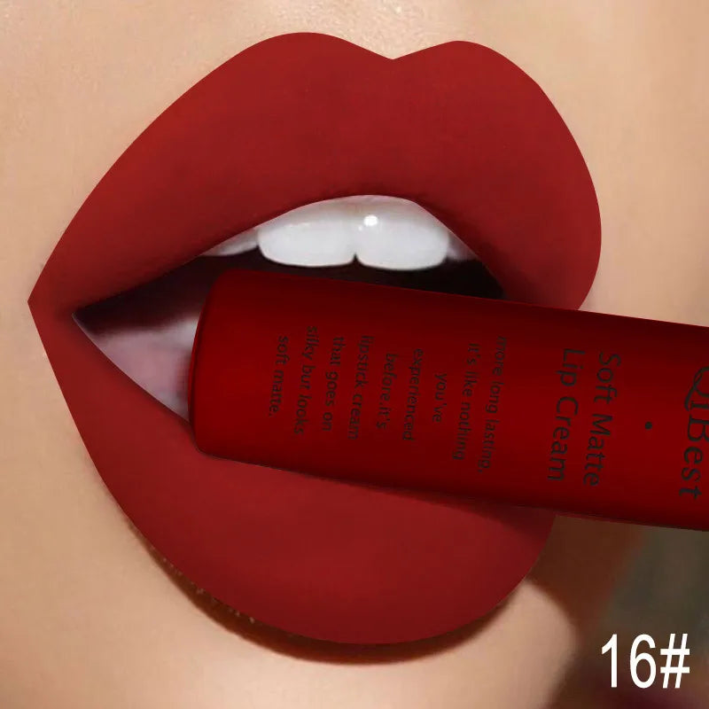 30 Colors Matte Liquid Lipstick Waterproof Long-lasting Lip Tint