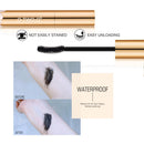 3D Lengthening Black Mascara - Long-wearing Gold Tube