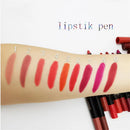 9-Color Matte Velvet Lipstick Pen - Long Lasting & Waterproof