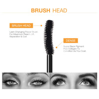 3D Lengthening Black Mascara - Long-wearing Gold Tube