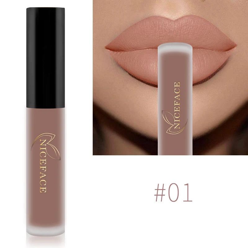 NICEFACE Waterproof Long Lasting Matte Liquid Lipstick