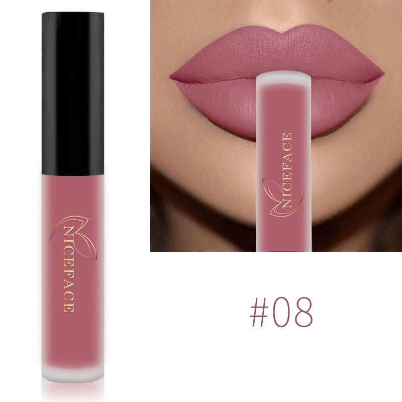 NICEFACE Waterproof Long Lasting Matte Liquid Lipstick