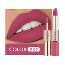 O.TWO.O 2-in-1 Waterproof Matte Lipstick and Lip Gloss