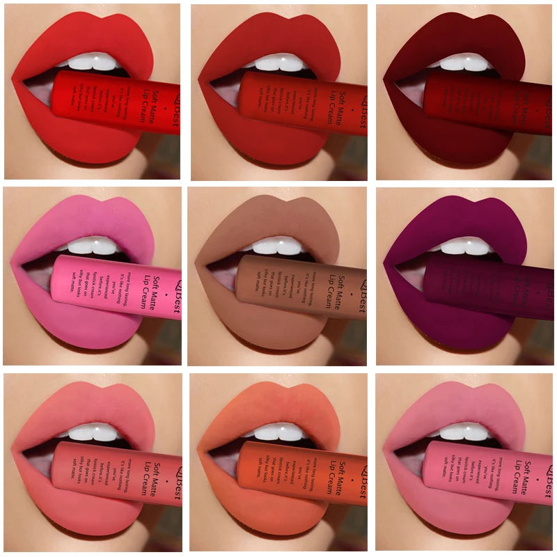 30 Colors Matte Liquid Lipstick Waterproof Long-lasting Lip Tint