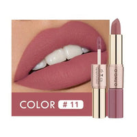 O.TWO.O 2-in-1 Waterproof Matte Lipstick and Lip Gloss