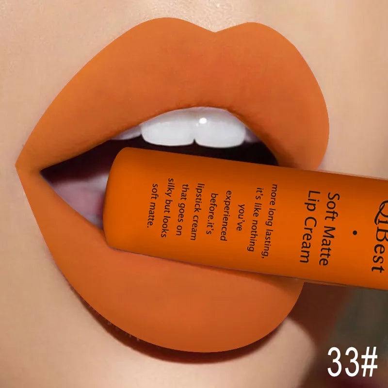 30 Colors Matte Liquid Lipstick Waterproof Long-lasting Lip Tint