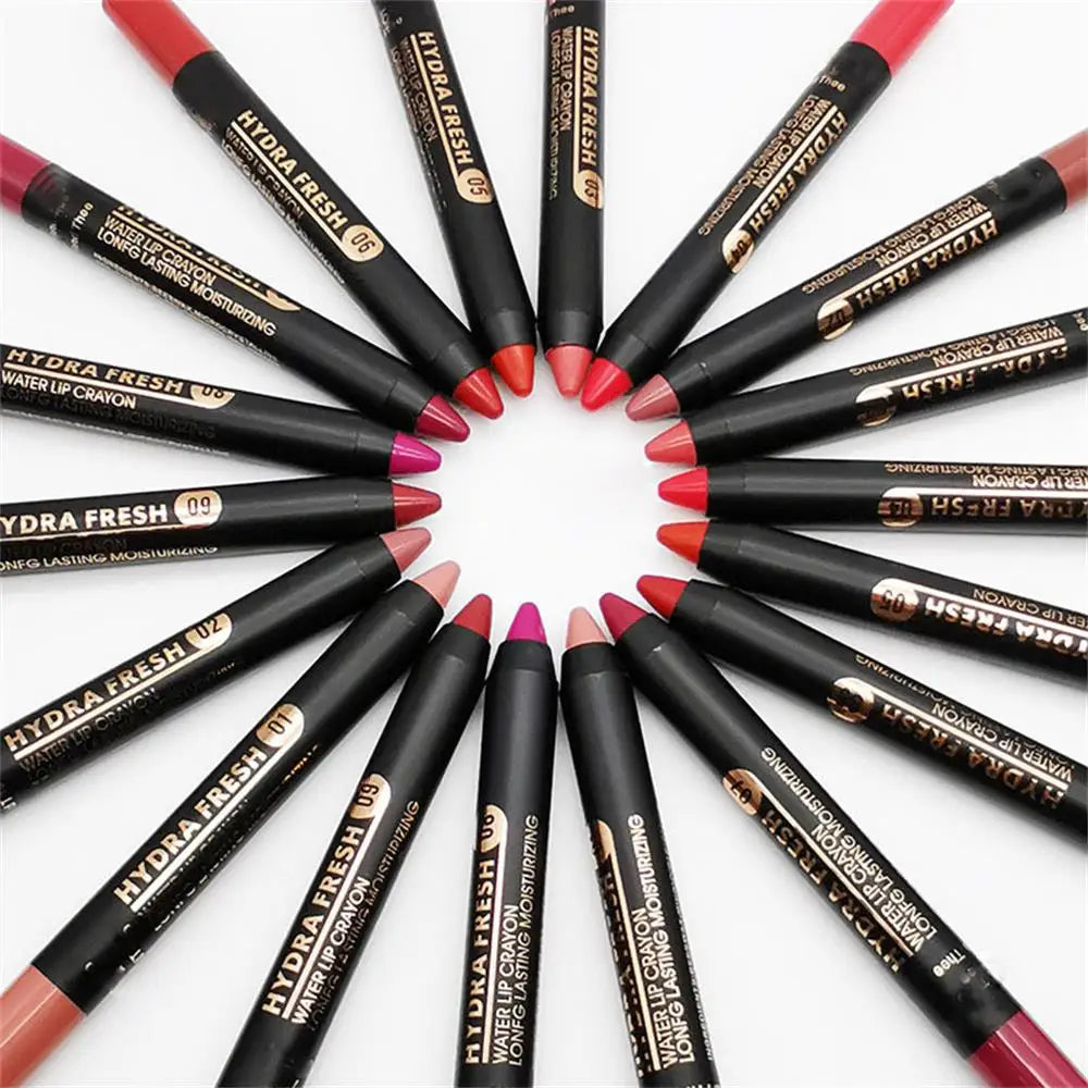 9-Color Matte Velvet Lipstick Pen - Long Lasting & Waterproof