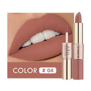 O.TWO.O 2-in-1 Waterproof Matte Lipstick and Lip Gloss