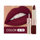 O.TWO.O 2-in-1 Waterproof Matte Lipstick and Lip Gloss