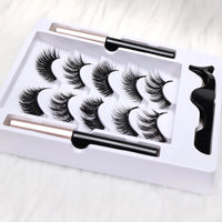 5 Pairs Magnetic Eyelashes Full Strip Set