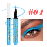 12-Color Neon UV Fluorescent Liquid Eyeliner Set